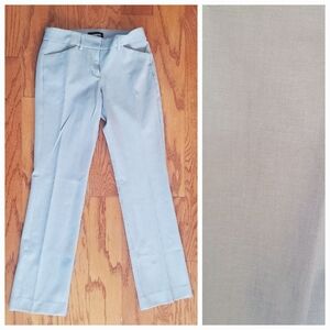 EXPRESS Light Gray Pants "Editor - Barely Boot" Low Rise Size 00S w/ Stretch EUC